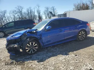 2024 Honda Civic EX z VIN 2HGFE1F70RH321245, wystawiony jako Copart lot #50790375 z przebiegiem Nie podano mil oraz Szkoda całkowita • Salvage title. Historia ofert i sprzedaży dostępna na DreamBid. Obrazek 1.