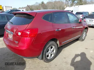 2013 Nissan Rogue S with VIN JN8AS5MV4DW140108, listed as a IAAI auction lot 41755922 with 167,136 mi miles and . Bid and sale history available at carsss.com. Image 4.