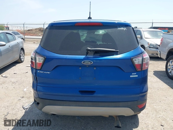 2017 Ford Escape SE with VIN 1FMCU0GD0HUE76422, listed as a IAAI auction lot 42023082 with 216,050 mi miles. Bid and sale history available at carsss.com. Image 16.