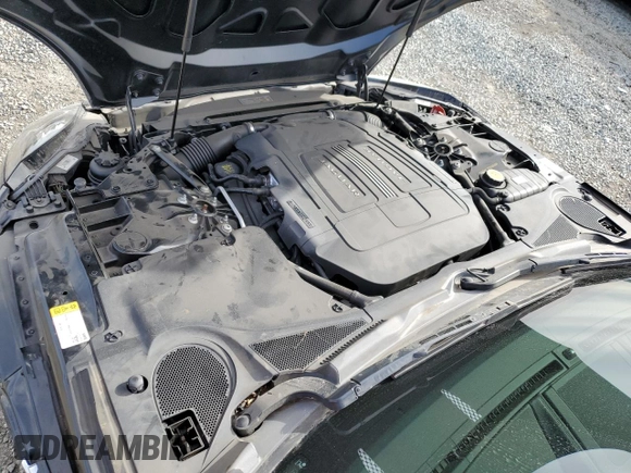 2014 Jaguar F-Type V6 with VIN SAJWA6E75E8K08403, listed as a Copart auction lot 42255455 with 45,292 mi miles and Salvage Title. Bid and sale history available at DreamBid. Image 11.