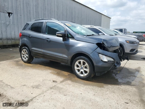 2020 Ford EcoSport SE with VIN MAJ3S2GE8LC342499, listed as a Copart auction lot 47778235 with 36,952 mi miles and Salvage Title. Bid and sale history available at carsss.com. Image 4.