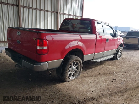 2005 Ford F-150 STX with VIN 1FTRX12WX5NB13071, listed as a IAAI auction lot 41235556 with 111,937 mi miles. Bid and sale history available at carsss.com. Image 4.