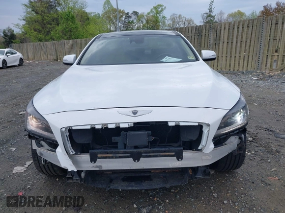 2015 Hyundai Genesis 3.8L with VIN KMHGN4JEXFU078879, listed as a IAAI auction lot 42023183 with 178,075 mi miles. Bid and sale history available at carsss.com. Image 12.