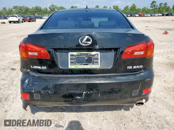 2008 Lexus IS 250 z VIN JTHBK262282065082, wystawiony jako Copart lot #57063935 z przebiegiem 159 294 mil mil oraz Szkoda całkowita • Salvage title. Historia ofert i sprzedaży dostępna na DreamBid. Obrazek 6.