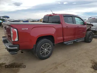 2019 GMC Canyon 4WD SLE with VIN 1GTG6CEN7K1291886, listed as a Copart auction lot 48686655 with 61,979 mi miles and Salvage Title. Bid and sale history available at carsss.com. Image 3.