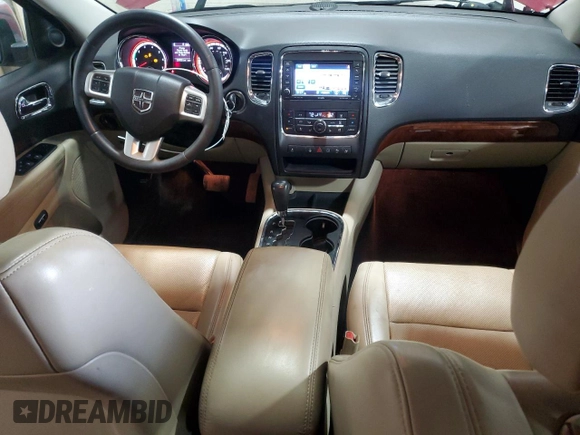 2013 Dodge Durango Citadel с VIN 1C4RDJEG3DC677586, выставлен на аукционе Copart как лот 55267455 с пробегом 237 031 миль миль и На запчасти • Non repairable. История ставок и продаж доступна на DreamBid. Изображение 8.