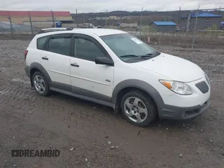 2007 Pontiac Vibe with VIN 5Y2SL65827Z442365, listed as a IAAI auction lot 41995484 with 225,838 mi miles. Bid and sale history available at carsss.com. Image 1.