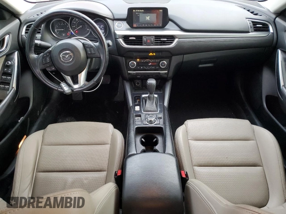 2016 Mazda 6 i Touring with VIN JM1GJ1V55G1483981, listed as a Copart auction lot 50818435 with 101,723 mi miles and Salvage Title. Bid and sale history available at DreamBid. Image 8.