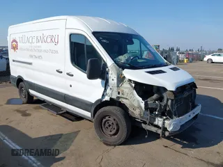 2019 Ford Transit z VIN 1FTYE2CMXKKA07267, wystawiony jako IAAI lot #41436154 z przebiegiem 127 422 mil mil oraz . Historia ofert i sprzedaży dostępna na DreamBid. Obrazek 1.