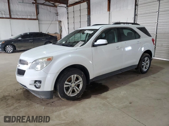 2012 Chevrolet Equinox LT w/2LT with VIN 2GNFLNE50C6376185, listed as a Copart auction lot 46128725 with 146,915 mi miles and Salvage Title. Bid and sale history available at carsss.com. Image 1.