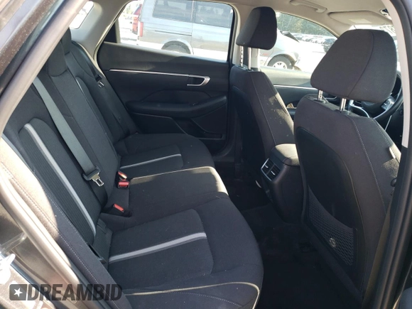 2020 Hyundai Sonata Hybrid Ultimate with VIN KMHL34JJ0LA011996, listed as a Copart auction lot 56727873 with 19,475 mi miles. Bid and sale history available at carsss.com. Image 10.
