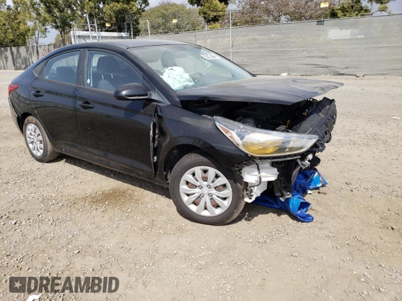 2019 Hyundai Accent SE with VIN 3KPC24A3XKE058523, listed as a Copart auction lot 47848713 with 60,106 mi miles. Bid and sale history available at carsss.com. Image 4.