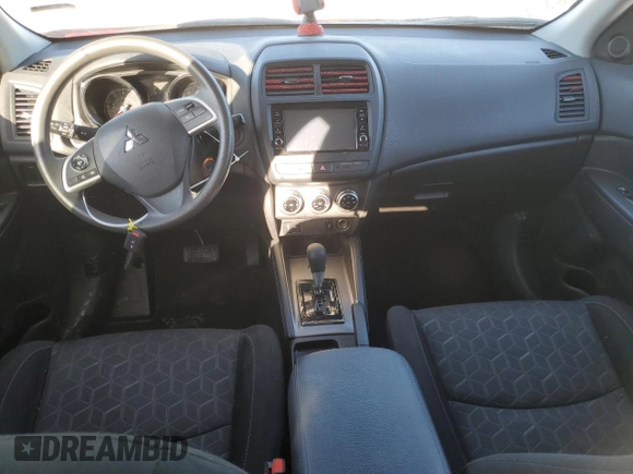 2022 Mitsubishi Outlander Sport ES with VIN JA4ARUAU3NU002919, listed as a Copart auction lot 45635415 with 34,257 mi miles and Salvage Title. Bid and sale history available at carsss.com. Image 8.