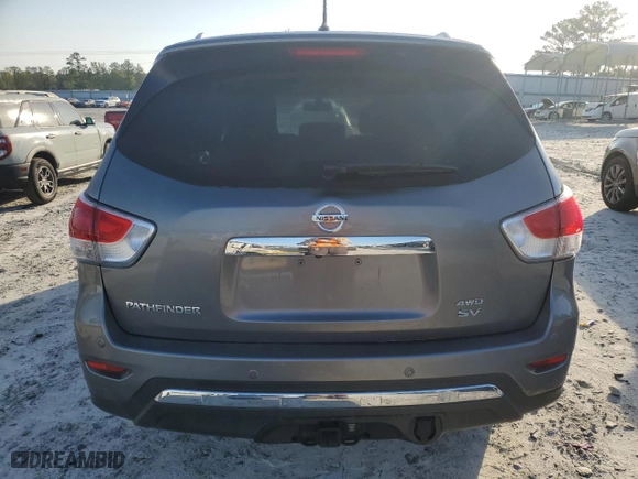 2015 Nissan Pathfinder SV with VIN 5N1AR2MM5FC684212, listed as a Copart auction lot 52989315 with 157,545 mi miles and Clean Title. Bid and sale history available at carsss.com. Image 6.