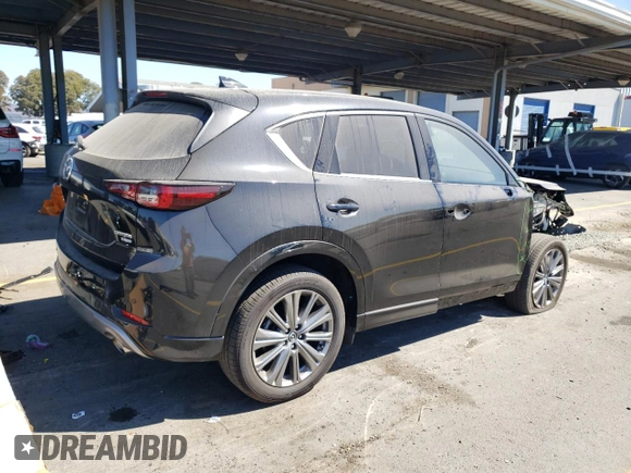 2024 Mazda CX-5 2.5 Turbo Signature with VIN JM3KFBXY4R0388868, listed as a Copart auction lot 73435824 with 5,540 mi miles and Salvage Title. Bid and sale history available at carsss.com. Image 3.