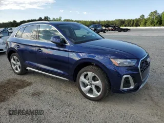 2024 Audi Q5 S line Premium Plus z VIN WA1EAAFY7R2088014, wystawiony jako Copart lot #57325045 z przebiegiem 5 231 mil mil oraz Szkoda całkowita • Salvage title. Historia ofert i sprzedaży dostępna na DreamBid. Obrazek 4.