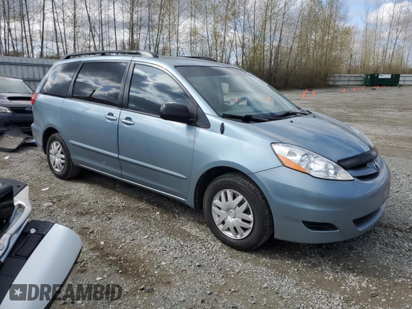 2008 Toyota Sienna CE with VIN 5TDZK23C88S134752, listed as a Copart auction lot 51851835 with 225,368 mi miles and Salvage Title. Bid and sale history available at carsss.com. Image 4.