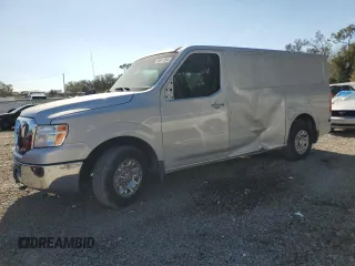 2015 Nissan NV SV with VIN 1N6AF0KY7FN801555, listed as a Copart auction lot 85541884 with 105,056 mi miles and Salvage Title. Bid and sale history available at carsss.com. Image 1.