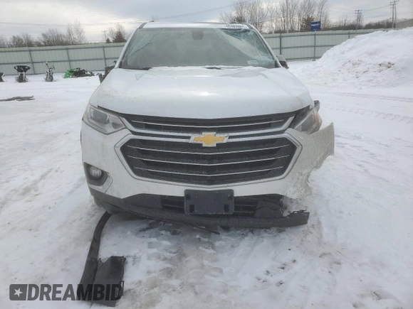 2018 Chevrolet Traverse LT Leather with VIN 1GNEVHKW7JJ203476, listed as a Copart auction lot 46107065 with 107,842 mi miles and Salvage Title. Bid and sale history available at carsss.com. Image 5.