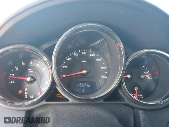 2011 Cadillac CTS Premium with VIN 1G6DP1ED3B0122646, listed as a Copart auction lot 46780935 with 126,027 mi miles and Salvage title. Bid and sale history available at DreamBid. Image 9.