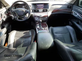 2013 Infiniti M37 with VIN JN1BY1AR7DM602593, listed as a Copart auction lot 76594594 with 118,994 mi miles and Salvage Title. Bid and sale history available at carsss.com. Image 8.