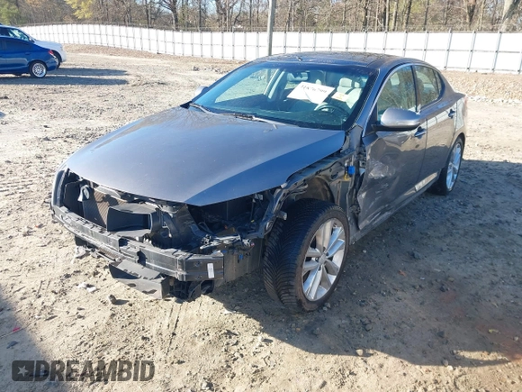 2014 Kia Optima SXL Turbo with VIN 5XXGR4A65EG327515, listed as a IAAI auction lot 41876799 with 115,533 mi miles and . Bid and sale history available at DreamBid. Image 6.