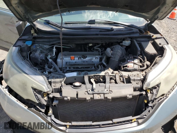 2012 Honda CR-V LX with VIN 5J6RM4H39CL033836, listed as a Copart auction lot 62361625 with 192,783 mi miles and Salvage title. Bid and sale history available at DreamBid. Image 12.