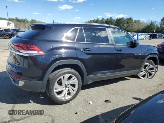 2020 Volkswagen Atlas SEL with VIN 1V2MC2CA7LC203266, listed as a Copart auction lot 50719514 with 54,343 mi miles and Non repairable. Bid and sale history available at DreamBid. Image 3.