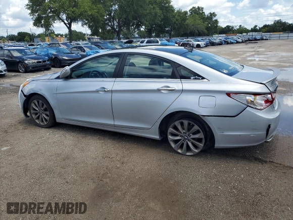 2012 Hyundai Sonata Limited z VIN 5NPEC4AB4CH455218, wystawiony jako Copart lot #60414585 z przebiegiem 195 817 mil mil oraz Szkoda całkowita • Salvage title. Historia ofert i sprzedaży dostępna na DreamBid. Obrazek 2.