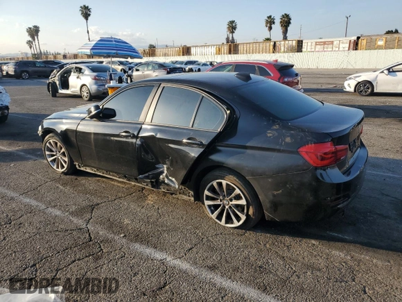 2016 BMW 3 Series 320i with VIN WBA8A9C55GK618356, listed as a Copart auction lot 44020085 with 0 mi miles and Clean Title. Bid and sale history available at carsss.com. Image 2.