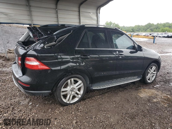 2014 Mercedes-Benz M 350 with VIN 4JGDA5JB2EA313401, listed as a Copart auction lot 58423635 with 122,011 mi miles and Salvage title. Bid and sale history available at DreamBid. Image 3.