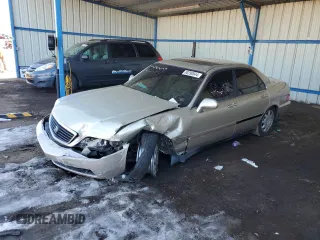 1999 Acura RL with VIN JH4KA9653XC006296, listed as a Copart auction lot 80290844 with 259,592 mi miles and Salvage Title. Bid and sale history available at carsss.com. Image 1.
