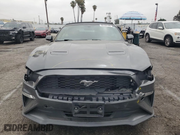 2020 Ford Mustang EcoBoost with VIN 1FATP8UH2L5184720, listed as a Copart auction lot 59169155 with 64,616 mi miles and Salvage title. Bid and sale history available at DreamBid. Image 5.