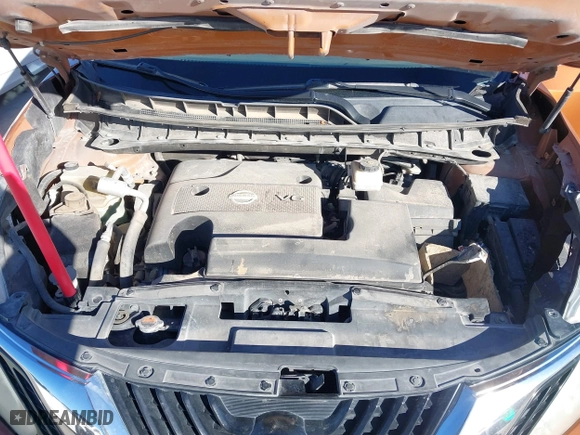 2015 Nissan Murano S with VIN 5N1AZ2MG0FN288591, listed as a IAAI auction lot 41331384 with 103,723 mi miles. Bid and sale history available at carsss.com. Image 10.