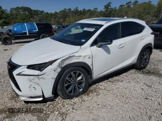 2016 Lexus NX 200t with VIN JTJYARBZXG2030618, listed as a Copart auction lot 50089155 with 161,773 mi miles and Salvage Title. Bid and sale history available at carsss.com. Image 1.