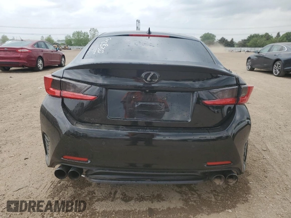 2016 Lexus RC 350 F Sport with VIN JTHSE5BC2G5007090, listed as a Copart auction lot 56938165 with 49,012 mi miles and Salvage title. Bid and sale history available at DreamBid. Image 6.