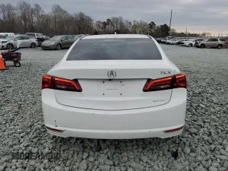 2015 Acura TLX V6 Tech with VIN 19UUB3F58FA001921, listed as a Copart auction lot 48864025 with 105,155 mi miles and Salvage Title. Bid and sale history available at carsss.com. Image 6.