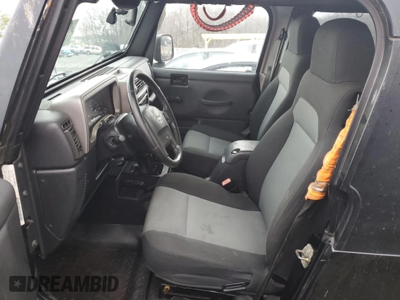 2006 Jeep Wrangler Unlimited LWB with VIN 1J4FA44S66P748840, listed as a Copart auction lot 85282024 with 0 mi miles and Salvage Title. Bid and sale history available at carsss.com. Image 7.