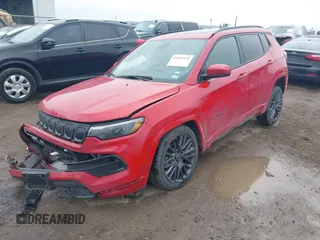 2022 Jeep Compass High Altitude with VIN 3C4NJDCB1NT213153, listed as a IAAI auction lot 41605539 with 36,519 mi miles and . Bid and sale history available at DreamBid. Image 20.