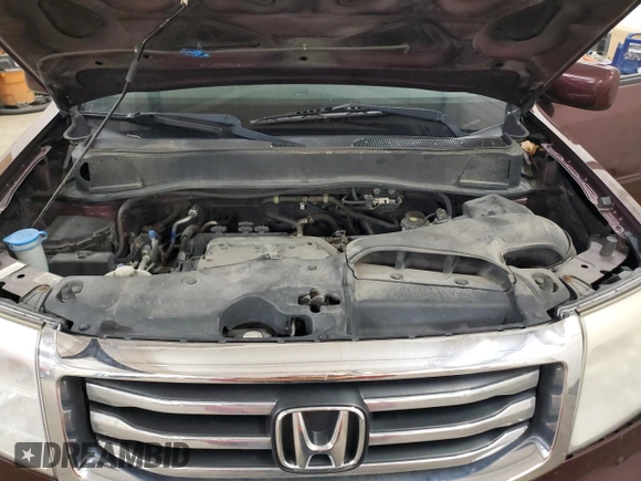 2012 Honda Pilot EX-L with VIN 5FNYF4H67CB045802, listed as a Copart auction lot 54498565 with 260,977 mi miles and Clean Title. Bid and sale history available at carsss.com. Image 12.