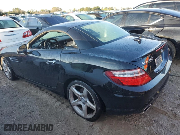 2014 Mercedes-Benz SLK 350 with VIN WDDPK5HA4EF076348, listed as a Copart auction lot 73829014 with Not provided miles and Salvage title. Bid and sale history available at DreamBid. Image 2.