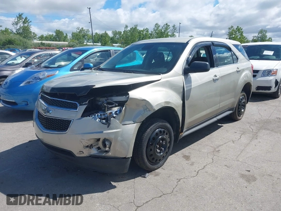 2013 Chevrolet Equinox LS z VIN 2GNFLCEK9D6213773, wystawiony jako IAAI lot #42286034 z przebiegiem Nie podano mil oraz . Historia ofert i sprzedaży dostępna na DreamBid. Obrazek 2.