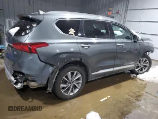 2019 Hyundai Santa Fe Ultimate with VIN 5NMS5CAD8KH086528, listed as a Copart auction lot 45758275 with Not Provided miles and Salvage Title. Bid and sale history available at DreamBid. Image 3.