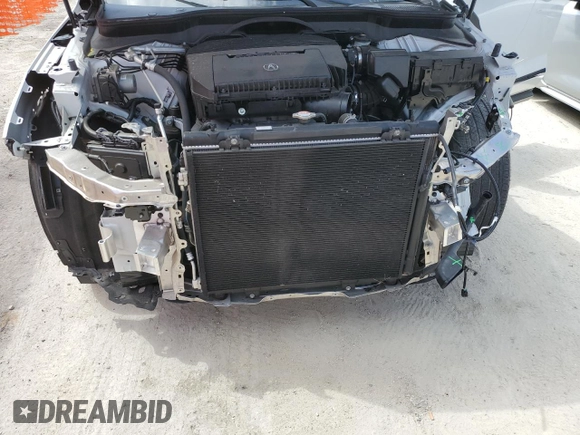 2023 Acura MDX w/A-Spec Package with VIN 5J8YE1H05PL042995, listed as a Copart auction lot 55276985 with 45,893 mi miles and Salvage title. Bid and sale history available at DreamBid. Image 12.
