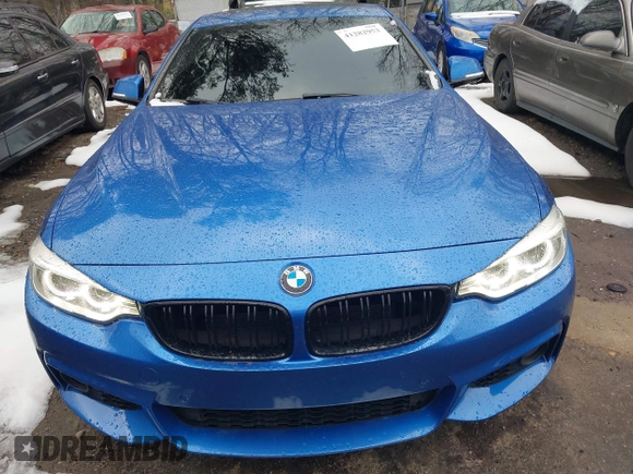 2017 BMW 4 Series 440i with VIN WBA4P1C50HK522098, listed as a IAAI auction lot 41282953 with 105,299 mi miles and . Bid and sale history available at carsss.com. Image 12.