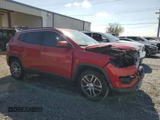 2019 Jeep Compass Latitude with VIN 3C4NJCBB9KT636408, listed as a Copart auction lot 44163665 with 22,876 mi miles and Non repairable. Bid and sale history available at DreamBid. Image 4.