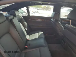 2013 BMW 7 Series 750Li xDrive with VIN WBAYF8C5XDD140544, listed as a Copart auction lot 59360214 with 85,965 mi miles and Salvage title. Bid and sale history available at DreamBid. Image 10.