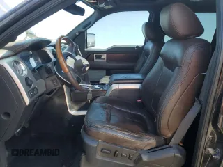2010 Ford F-150 XL with VIN 1FTFW1EV6AFA09786, listed as a Copart auction lot 54954795 with 152,305 mi miles and Salvage title. Bid and sale history available at DreamBid. Image 7.