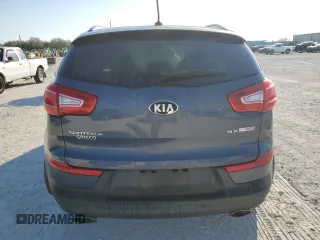 2013 Kia Sportage SX with VIN KNDPCCA60D7395854, listed as a Copart auction lot 44310485 with 137,761 mi miles and Salvage Title. Bid and sale history available at carsss.com. Image 6.