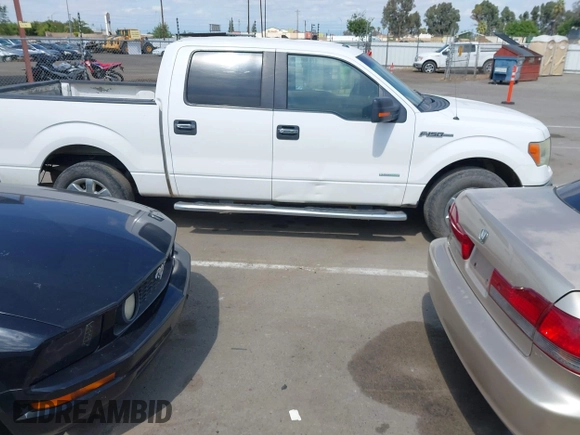 2014 Ford F-150 XL with VIN 1FTFW1CT8EKF55164, listed as a IAAI auction lot 42111483 with 233,166 mi miles. Bid and sale history available at carsss.com. Image 14.